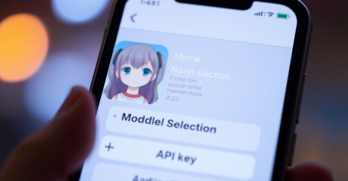 Volba modelu a API klíče