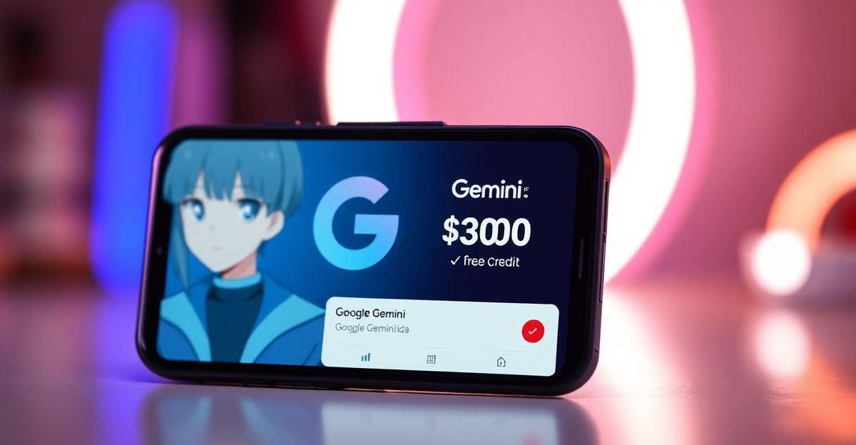 Cesta 1: Google Gemini s 300 dolary zdarma